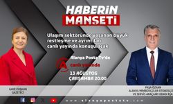 Alanya'nın ulaşım sektörü Haberin Manşeti’nde konuşulacak