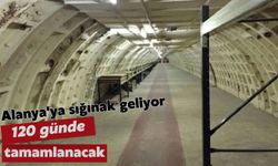 Alanya'ya sığınak geliyor: 120 günde tamamlanacak