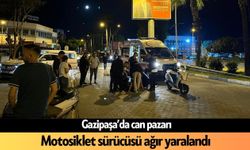 Gazipaşa'da can pazarı: 1 ağır yaralı