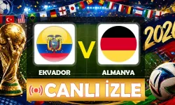 Ekvador-Almanya maçı hangi kanalda? CANLI İZLE