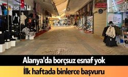Alanya'da borçsuz esnaf yok: İlk haftada binlerce başvuru
