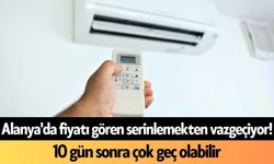 Alanya'da fiyatı gören serinlemekten vazgeçiyor! 10 gün sonra çok geç olabilir