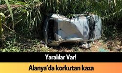Alanya'da korkutan kaza: Yaralılar var