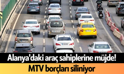 Alanya'daki araç sahiplerine müjde! MTV borçları siliniyor