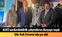 ALKÜ sürdürülebilirlik çalışmalarını dünyaya taşıdı