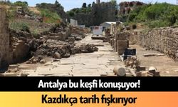 Antalya bu keşfi konuşuyor! Kazdıkça tarih fışkırıyor