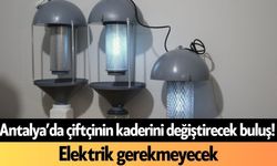 Antalya’da çiftçinin kaderini değiştirecek buluş! Elektrik gerekmeyecek