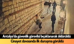 Antalya'da güvenlik görevlisi bıçaklanarak öldürüldü
