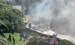 Antalya'da nostalji tramvayında yangın çıktı