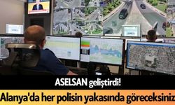 ASELSAN geliştirdi! Alanya'da her polisin yakasında göreceksiniz