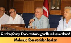 Güzelbağ Sanayi Kooperatifi'nde genel kurul tamamlandı! Mahmut Köse yeniden başkan