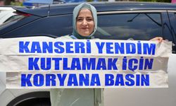 Kanseri yendi, Antalya sokaklarında kutladı