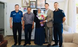 Kaymakam Öztürk’ten şehit ailesine ziyaret