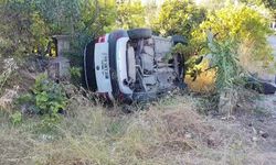 Manavgat'ta akılalmaz kaza! Bahçeye uçtu