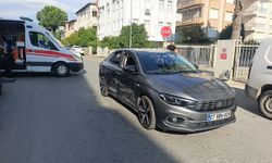 Manavgat'ta kavşaktaki kaza kameralarda