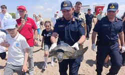 Manavgat'ta uydu cihazları takıldı, denize bırakıldı