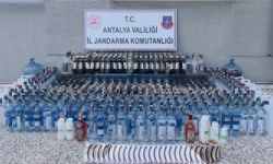 Manavgat'tan Antalya'nın tüm ilçelerine kaçak alkolü yayacaklardı
