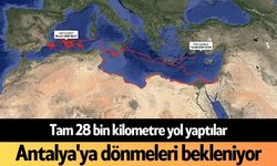 Tam 28 bin kilometre yol yaptılar, Antalya'ya dönmeleri bekleniyor
