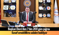 AESOB Başkanı Dere'den çağrı! Antalya'da esnaf emeklilikte adalet bekliyor