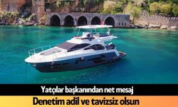 Alanya’da yatçılardan yeni genelgeye destek