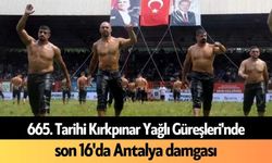 665. Tarihi Kırkpınar Yağlı Güreşleri'nde son 16'da Antalya damgası