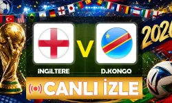 İngiltere-Demokratik Kongo maçı hangi kanalda? CANLI İZLE