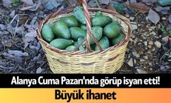 Alanya Cuma Pazarı'nda görüp isyan etti! Büyük ihanet