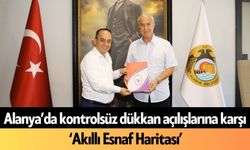 Alanya’da kontrolsüz dükkan açılışlarına karşı ‘Akıllı Esnaf Haritası’