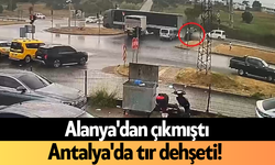 Alanya'dan çıkmıştı: Antalya'da tır d*hşeti!