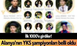 İlk 1000'e girdiler! Alanya'nın YKS şampiyonları belli oldu
