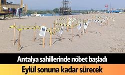Antalya sahillerinde nöbet başladı: Eylül sonuna kadar sürecek