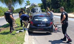 Antalya'da evlilik teklifi kazayla yarıda kaldı