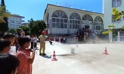 İHH’dan Gazipaşa’da öğrencilere orman yangını eğitimi