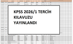 KPSS-2026/1 tercih klavuzu açıklandı: İşte açılan kadrolar