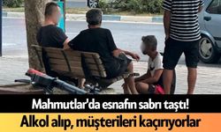 Mahmutlar'da esnafın sabrı taştı! Alkol alıp, müşterileri kaçırıyorlar