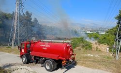 Manavgat'ta alevler bir anda ormanı sardı