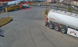 Manavgat-Antalya yolunda yan yolda çarpıştılar