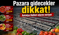 Pazara gidecekler dikkat! Antalya Halleri alarm veriyor