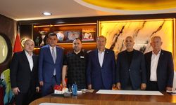 Ersin Tatar'dan Alanyaspor'a ziyaret