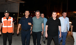 Sapadere'de yangınla mücadele aralıksız sürüyor: Başkan Tavlı, "Tüm ekiplerimiz sahada"