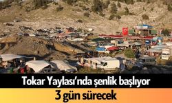 Tokar Yaylası’nda şenlik başlıyor! 3 gün sürecek