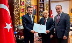 MHP Antalya'dan Devlet Bahçeli ziyareti