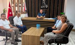 AESOB'dan Alanya Emniyet Müdürü Özgönül'e ziyaret
