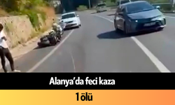 Alanya’da feci kaza: 1 ölü