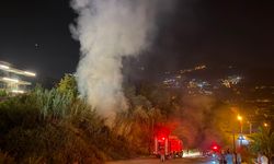 Alanya Sugözü Mahallesi’nde yangın korkuttu