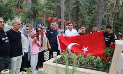 Alanya'da Şehit Abdullah Ümit Sercan 11’inci yılında dualarla anıldı