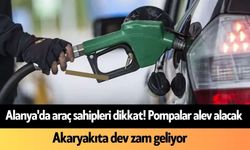 Alanya'da araç sahipleri dikkat! Pompalar alev alacak