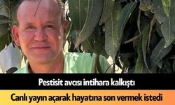 Alanya'da pestisit avcısı intihara kalkıştı