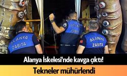 Alanya İskelesi'nde kavga çıktı! Tekneler mühürlendi