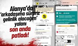 Alanya’da ‘arkadaşıma sürpriz gelinlik alacağım’ yalanı son anda patladı